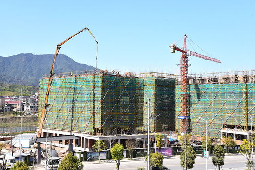 安置房建設施工忙
