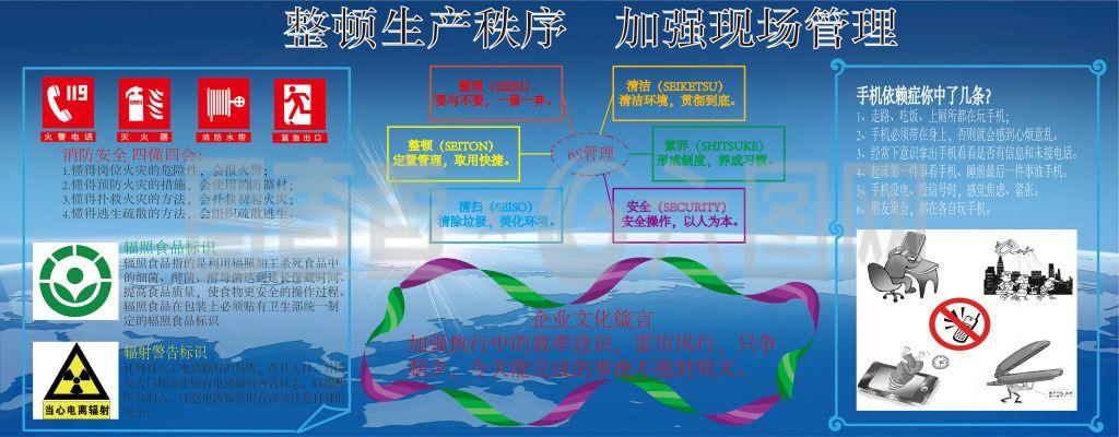 安全生產(chǎn)秩序宣傳欄