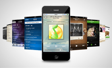 iPhone音樂播放應用軟件UI設計實錄